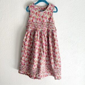 Y2K Laura Ashley Girls Floral Cotton Dress Size 5Y